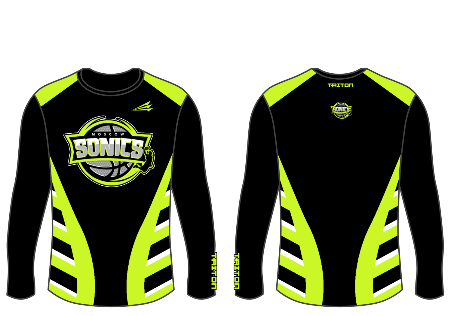Moscow Sonics Custom Long-Sleeve HyperTee #HT1