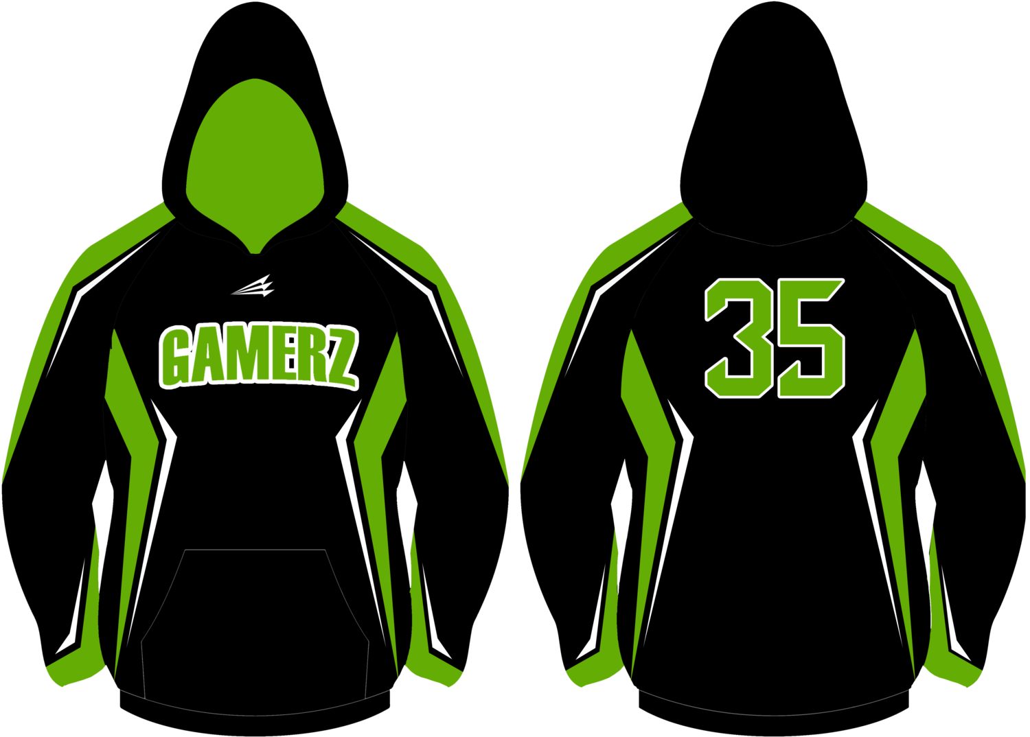 Gamerz Custom Vulcan Hoodie #VH2B