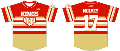 Illinois Kings (Mullvey) Custom Hexaflex Baseball Jersey #J3E
