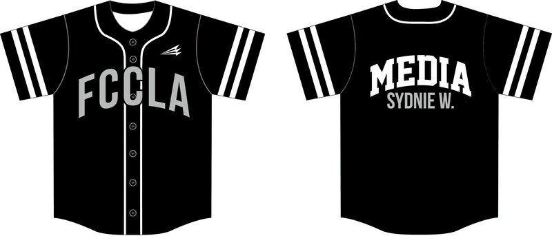 FCCLA Advisor Custom HexaFlex Baseball Jersey #J1B