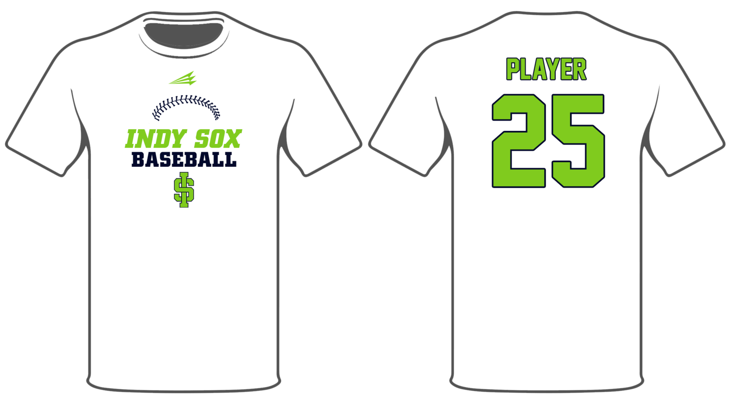 Indy Sox Custom HyperTee #HT2B