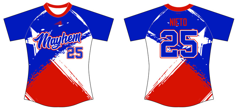 West Texas Mayhem Softball Custom Nanodri Fastpitch Jersey #J2C