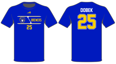 Michigan Brewers Baseball Custom HyperTee #HT1B