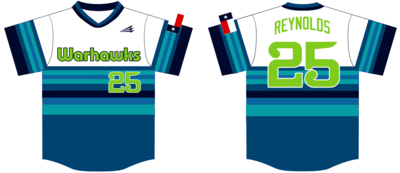 Texas Warhawks Custom NanoDri Baseball Jersey #J2C