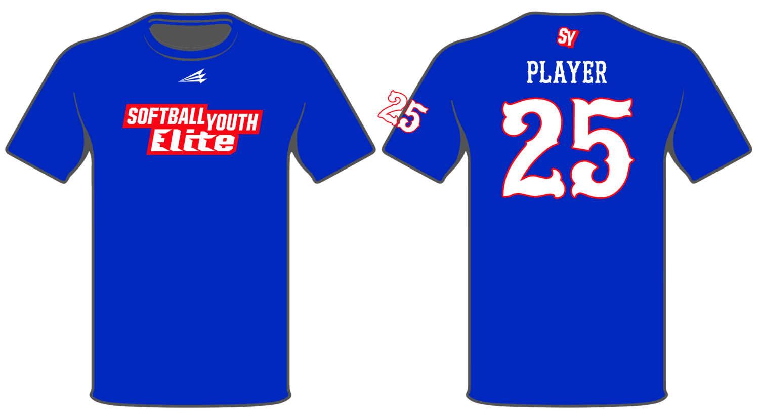 Softball Youth Elite Spring 2020 Shortsleeve HyperTee HT1