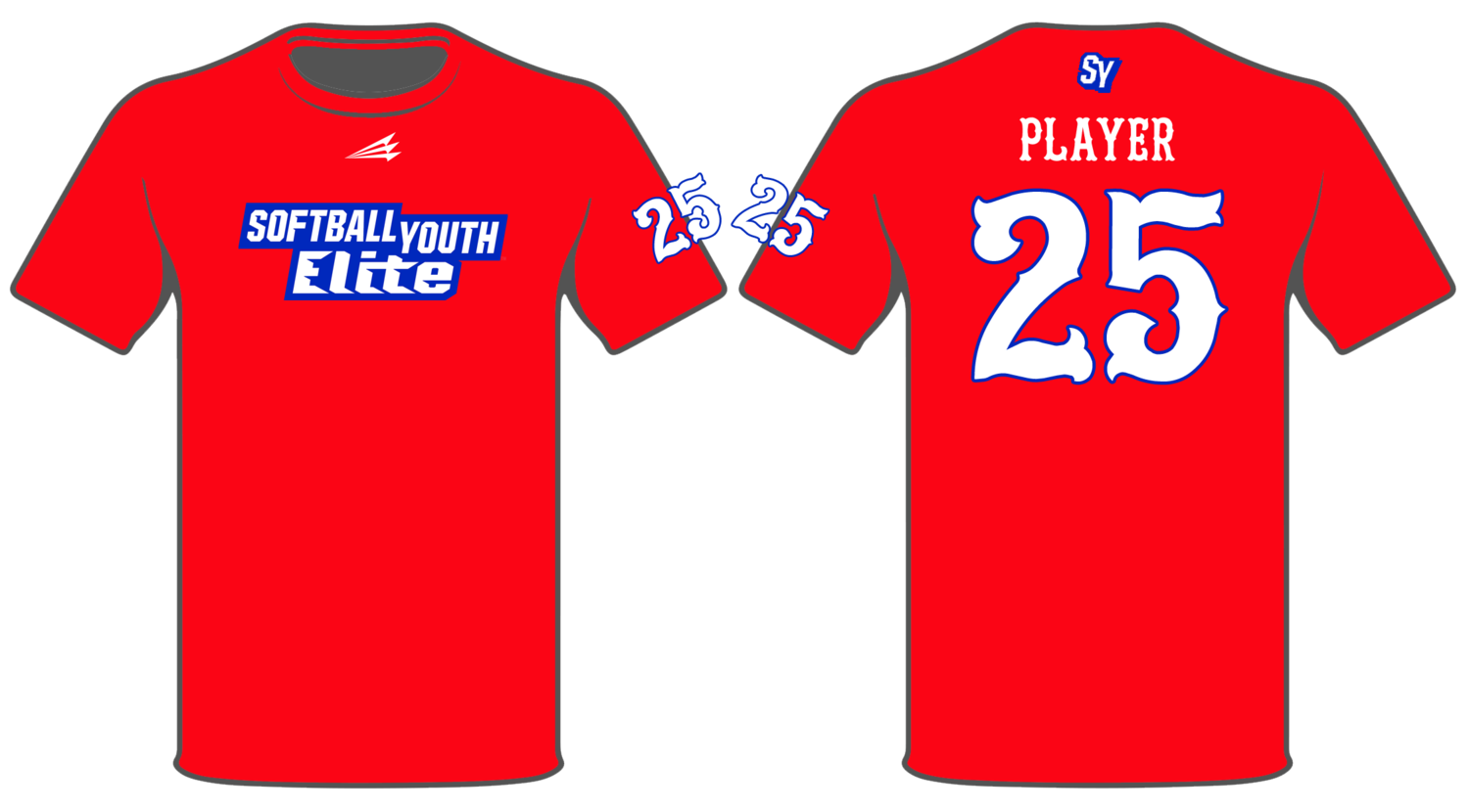 Softball Youth Elite Spring 2020 Shortsleeve HyperTee HT2