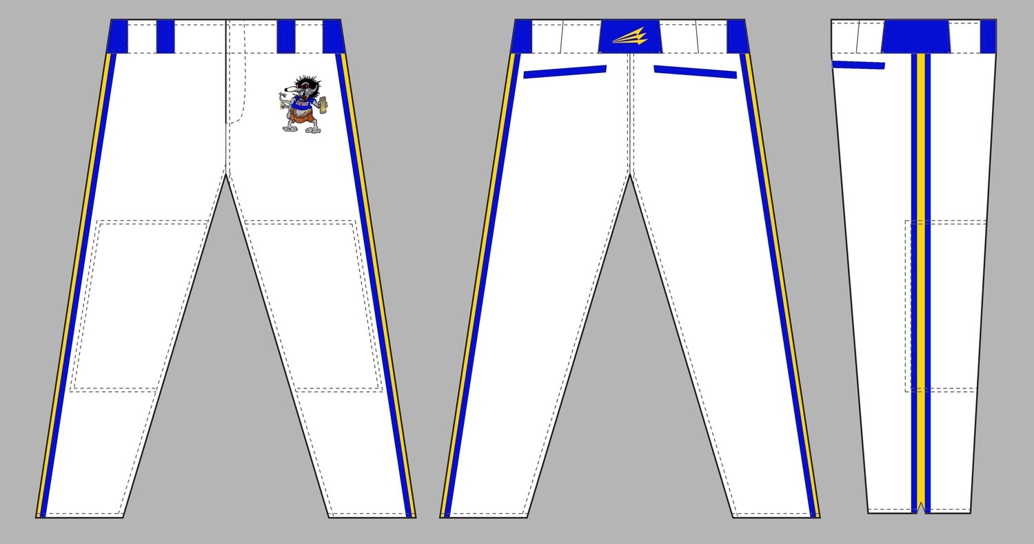 Cranford Brewers Custom Baseball Pants Design - 1