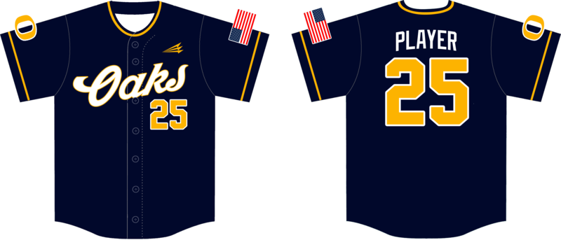 Agoura Oaks Custom HexaFlex Baseball Jersey #J4D