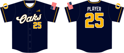Agoura Oaks Custom HexaFlex Baseball Jersey #J4D
