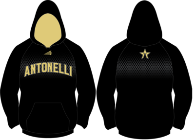 Antonelli Custom Baseball Vulcan Hoodie #VH1