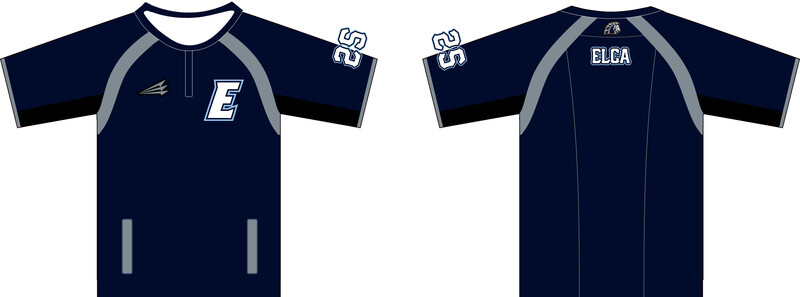Eagle&#39;s Landing Christian Academy Custom Baseball Clutch Cage Jacket #CC4