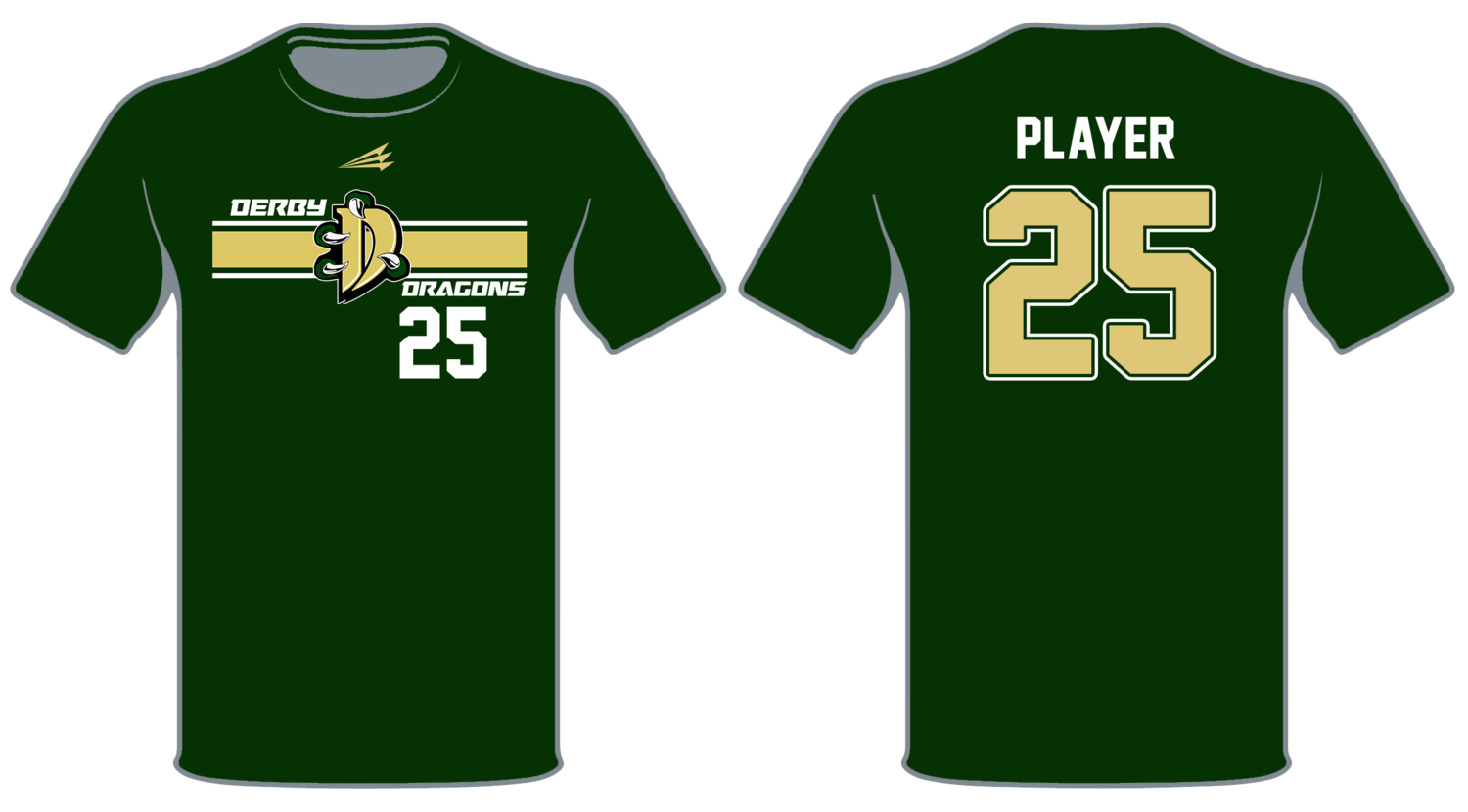 Derby Dragons Custom HyperTee #HT1
