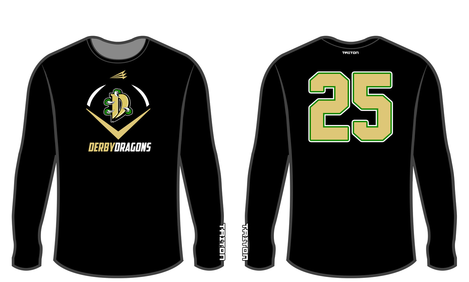 Derby Dragons Custom HyperTee #LHT1