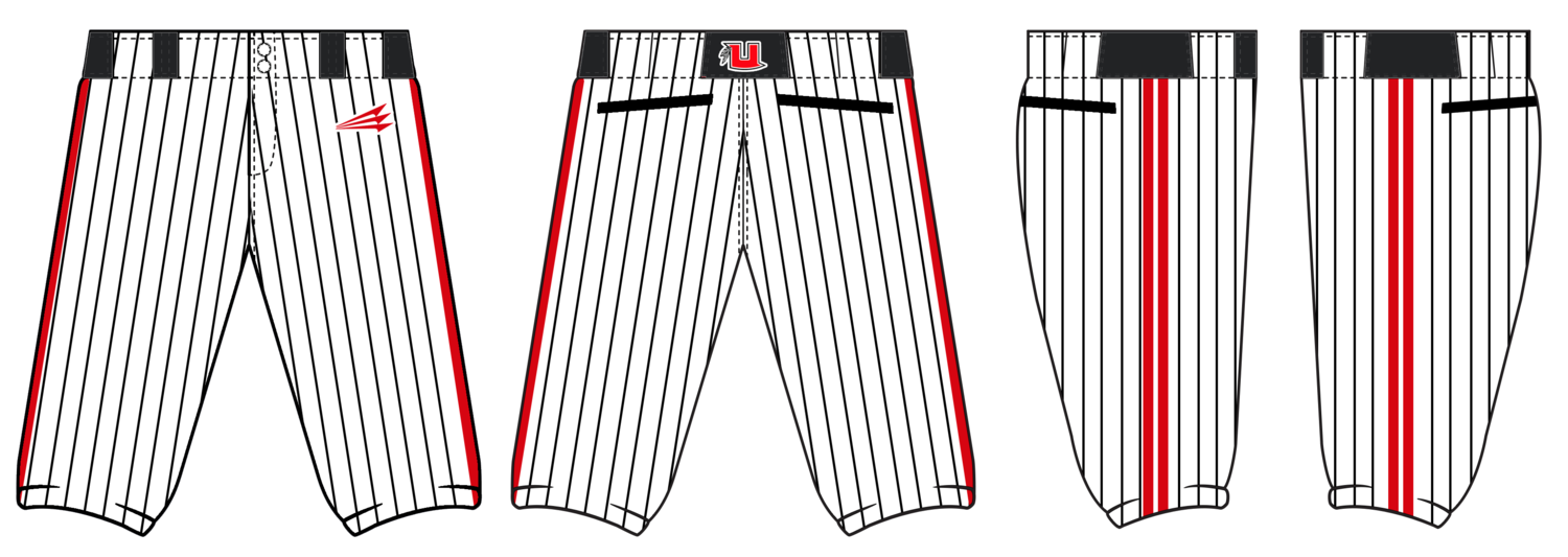 Uintah Baseball Custom Stacheman Elite Knicker Pants #BP6b