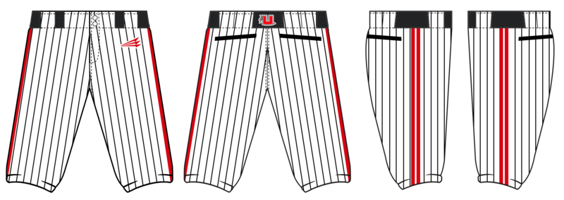 Uintah Baseball Custom Stacheman Elite Knicker Pants #BP6b