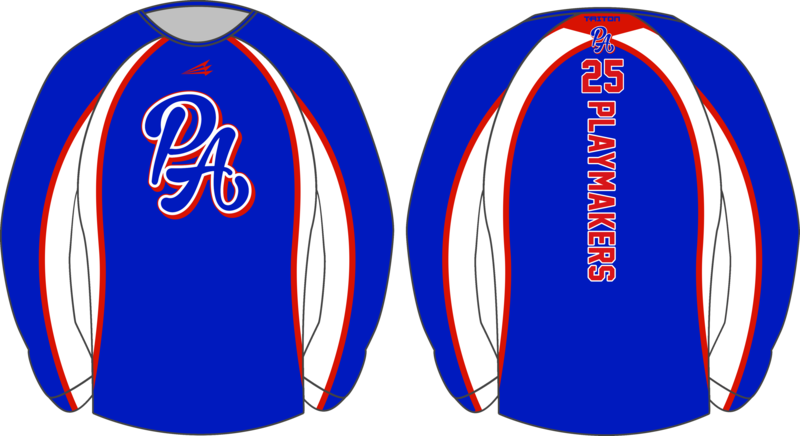 PA Playmakers Baseball Custom Vulcan Pullover #VP4F
