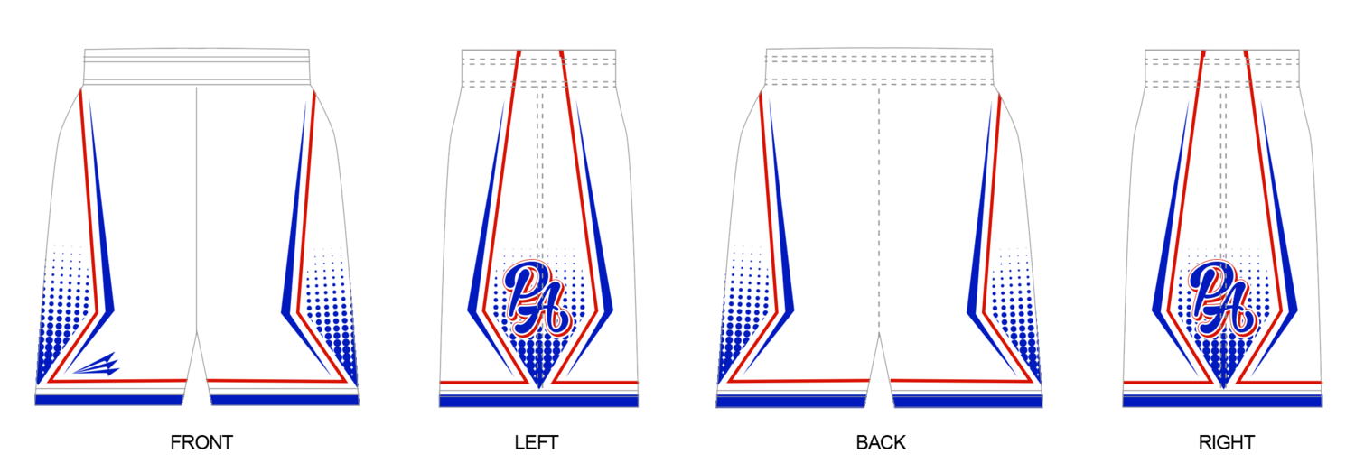 PA Playmakers Baseball Custom Revolution Shorts #RV3C