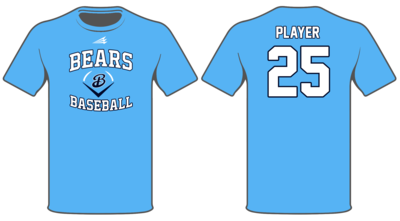 St. Louis Bears Custom Baseball HyperTee Design #HT3