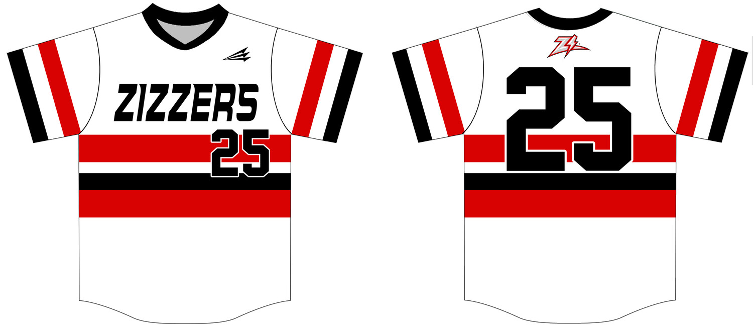 Zizzers Custom HexaFlex Baseball Jersey #J2C