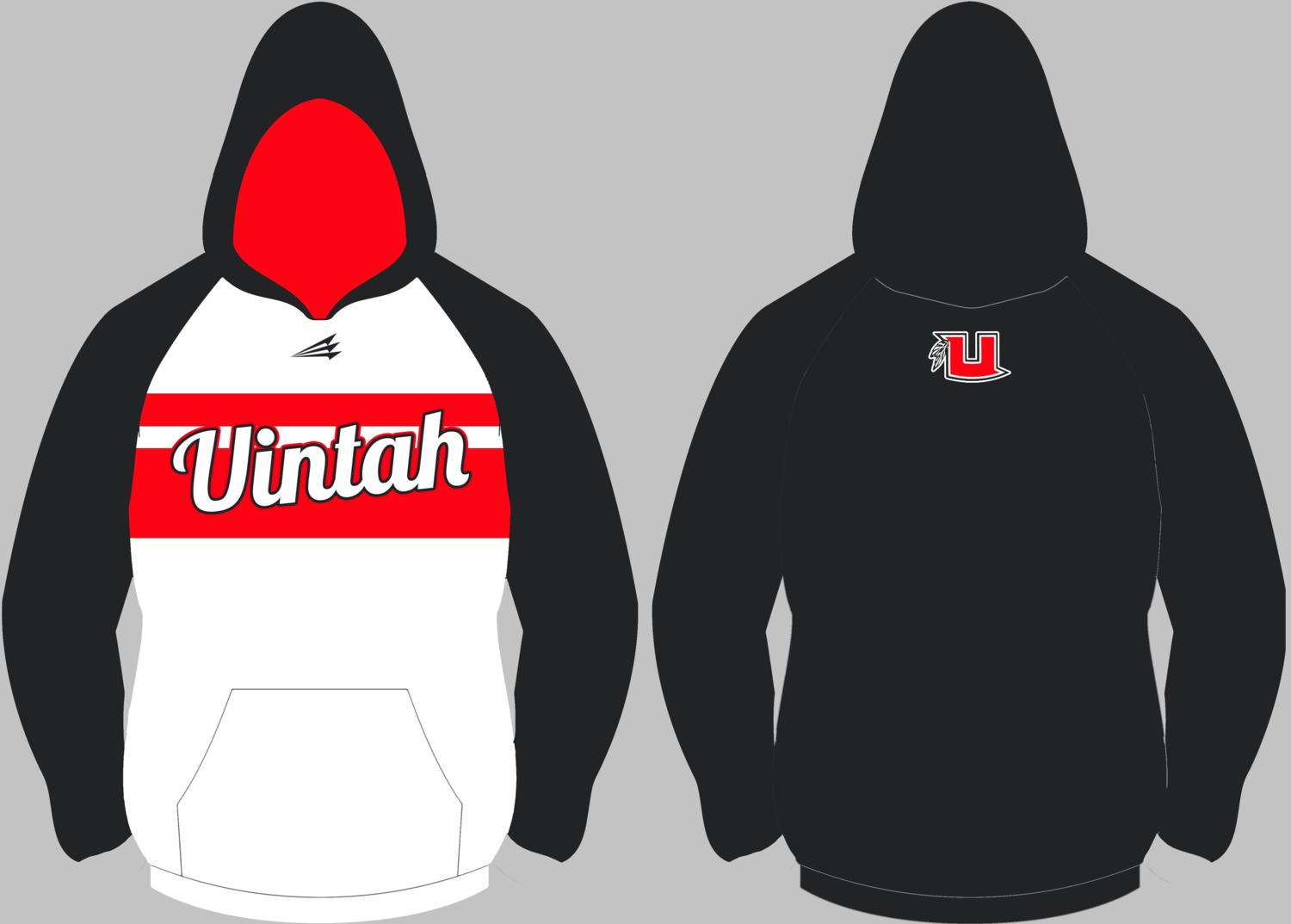 Uintah Baseball Custom Vulcan Hoodie #VH3