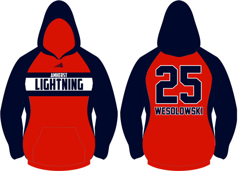 Amherst Lightning Softball Custom Vulcan Hoodie #VH5B