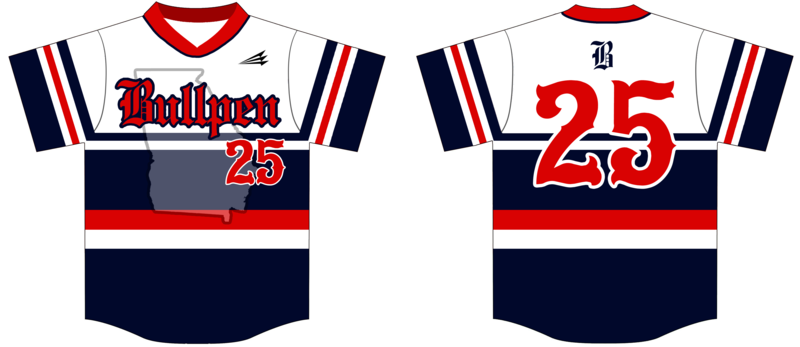 Bullpen Braves Custom HexaFlex Baseball Jersey #J4B