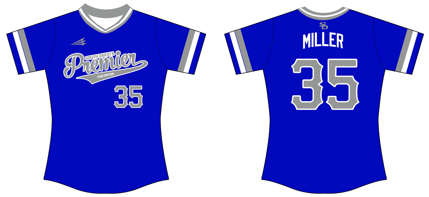 SD Premier Custom HexaFlex Fastpitch Jersey #J2B