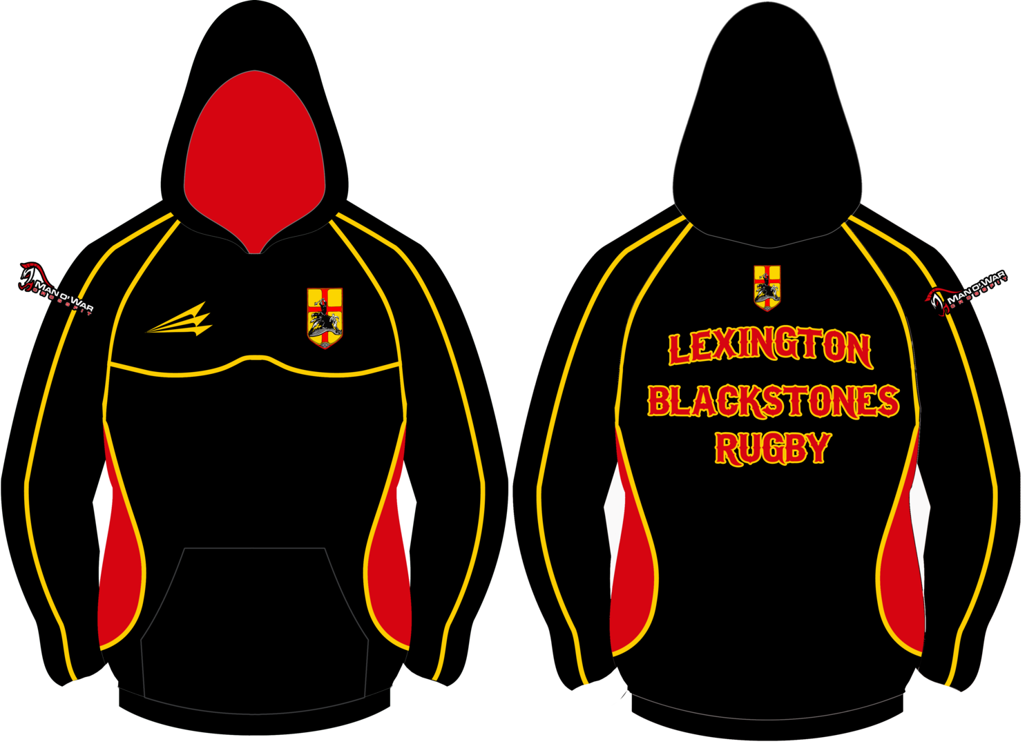 Lexington Blackstones Custom Winterized Vulcan Hoodie #VH9