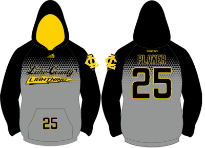 Lake County Lightning Custom Vulcan Hoodie #VH2C