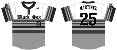 Detroit Black Sox Custom Nanodri Baseball Jersey #J2B