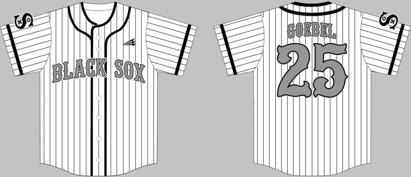 Detroit Black Sox Custom Nanodri Baseball Jersey #J4B