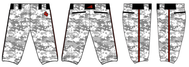 Cut4 Baseball Custom Stacheman Elite Knicker Baseball Pants #BP5