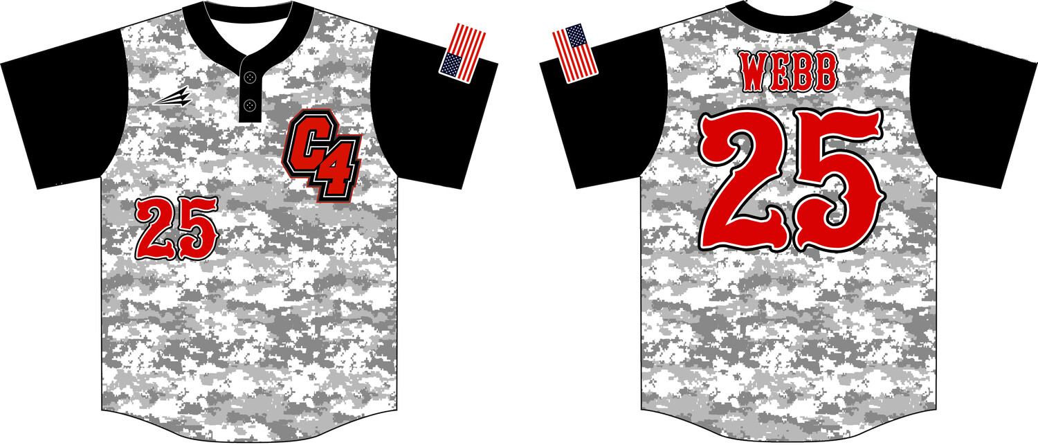 Cut4 Baseball Custom Hexaflex Baseball Jersey #J5B