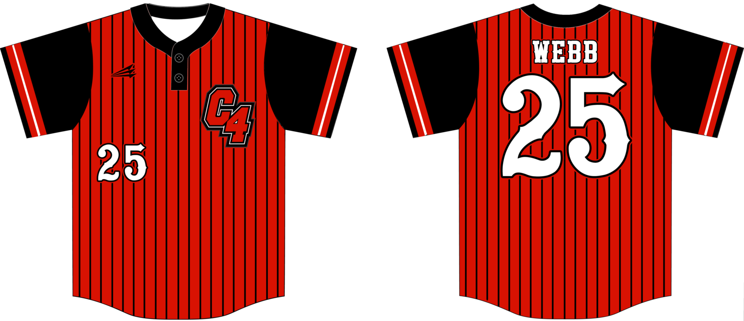 Cut4 Baseball Custom Hexaflex Baseball Jersey #J6B