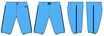 Mandeville Custom Kicker Baseball Pants #BP1