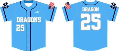 Mandeville Custom HexaFlex Baseball Jersey #J1