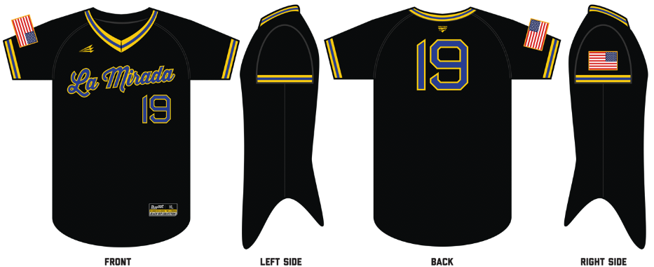 La Mirada High School Custom NanoDri Baseball Jersey #J1