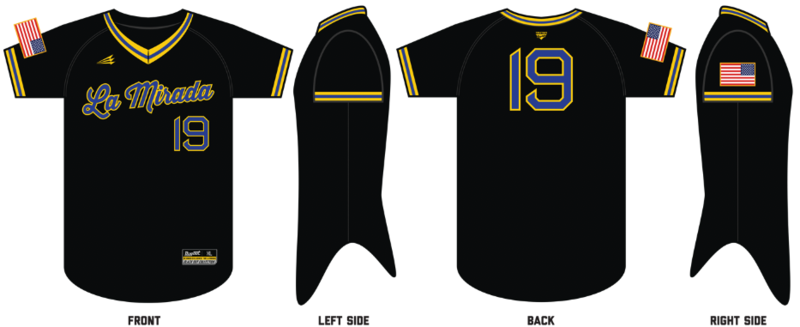 La Mirada High School Custom NanoDri Baseball Jersey #J1