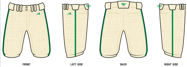 Salem University Custom Knicker Baseball Pants #BP1