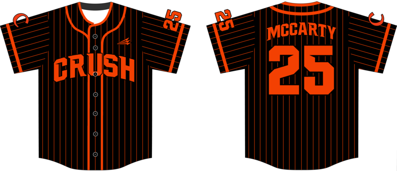 OC Crush (McCarty) Custom Hexaflex Baseball Jersey #J1