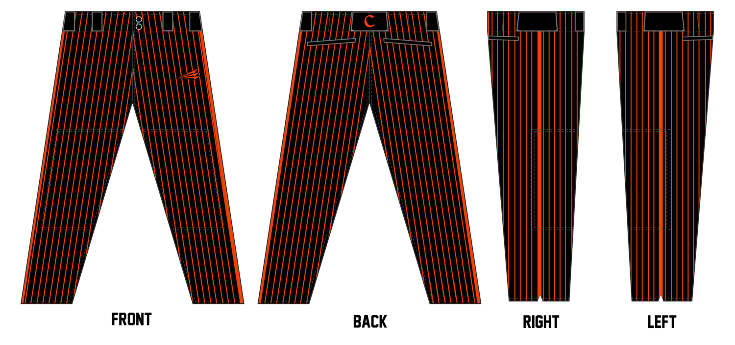OC Crush (McCarty) Stacheman Elite Custom Long Baseball Pants #BP1B