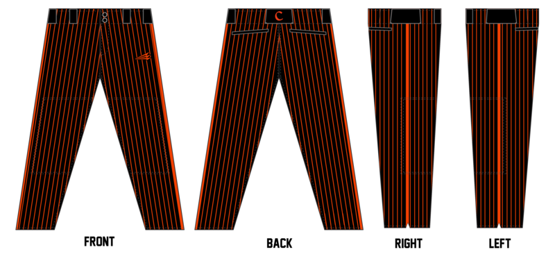 OC Crush (McCarty) Stacheman Elite Custom Long Baseball Pants #BP1B