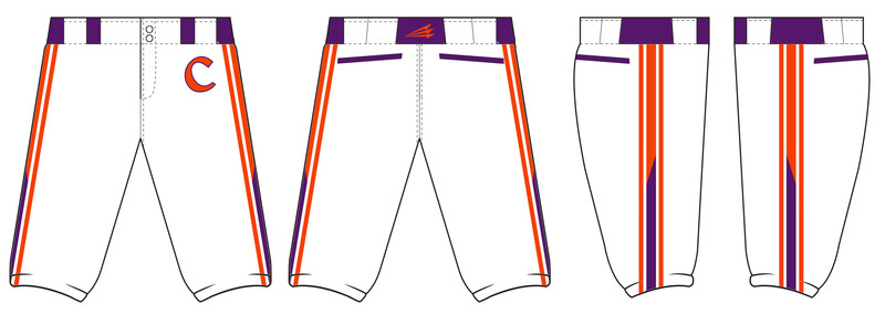 OC Crush (McCarty) Stacheman Elite Custom Knicker Baseball Pants #BP3B
