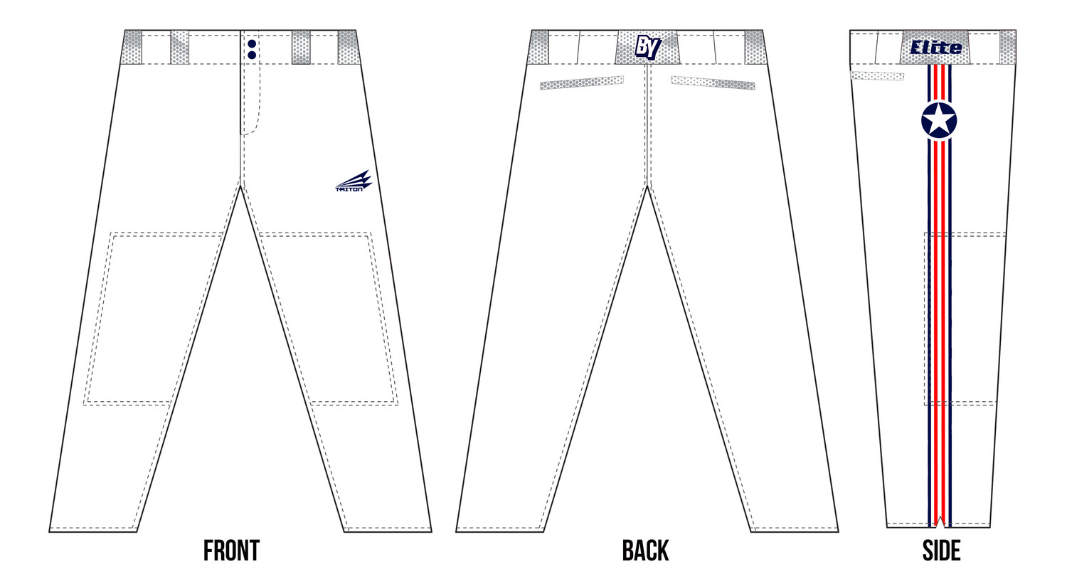 Baseball Youth Elite Spring 2020 Long Relaxed Fit Pants BP3