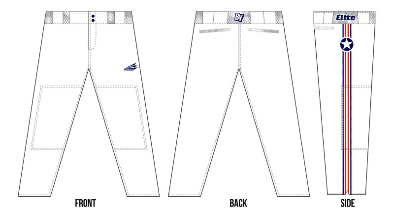 Baseball Youth Elite Spring 2020 Long Relaxed Fit Pants BP3