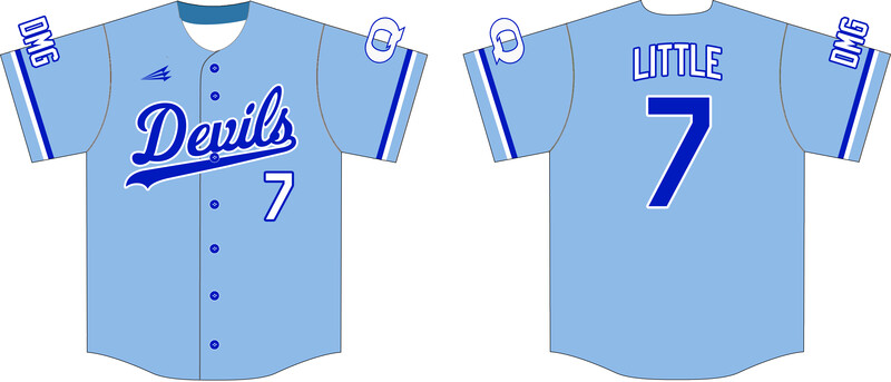 Quincy Devils Custom Hexaflex Baseball Jersey #J2D