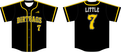 Quincy Dirtbags Custom Hexaflex Baseball Jersey #J15B