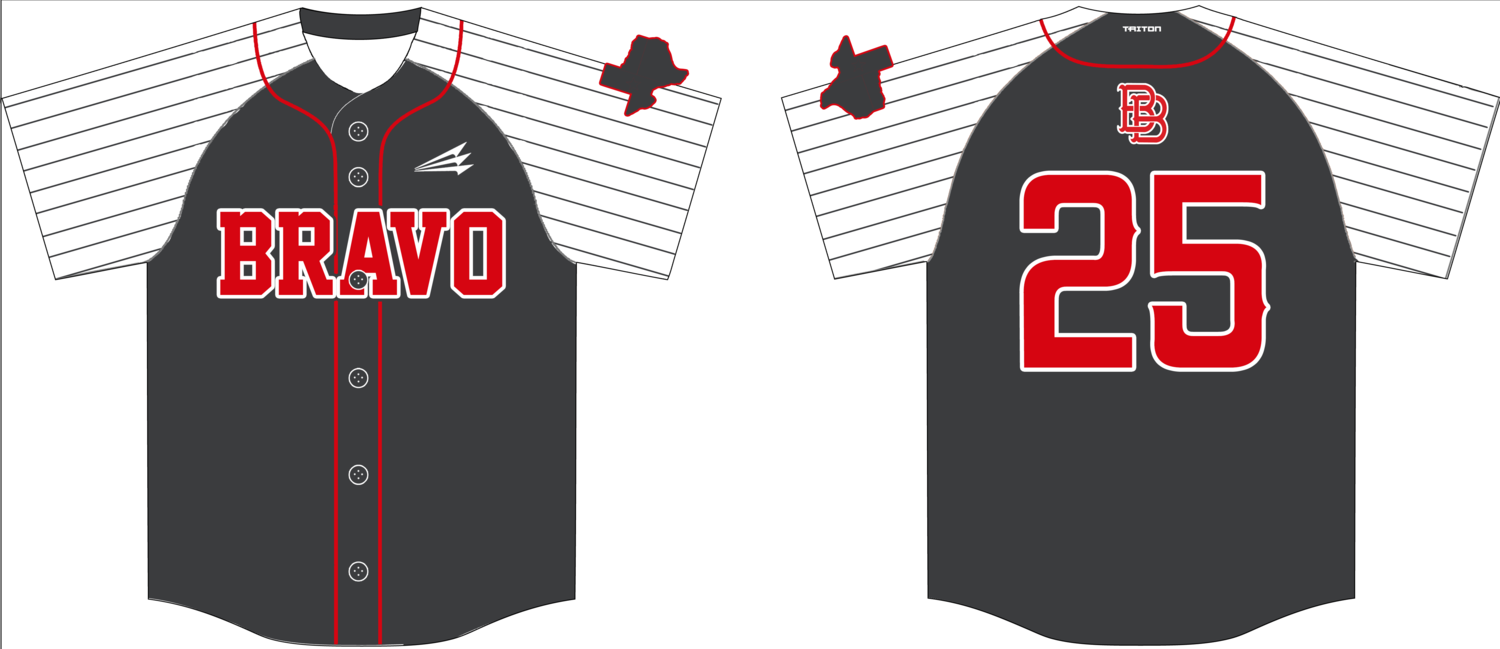 Bravo Baseball Custom HexaFlex Baseball Jersey #J7b