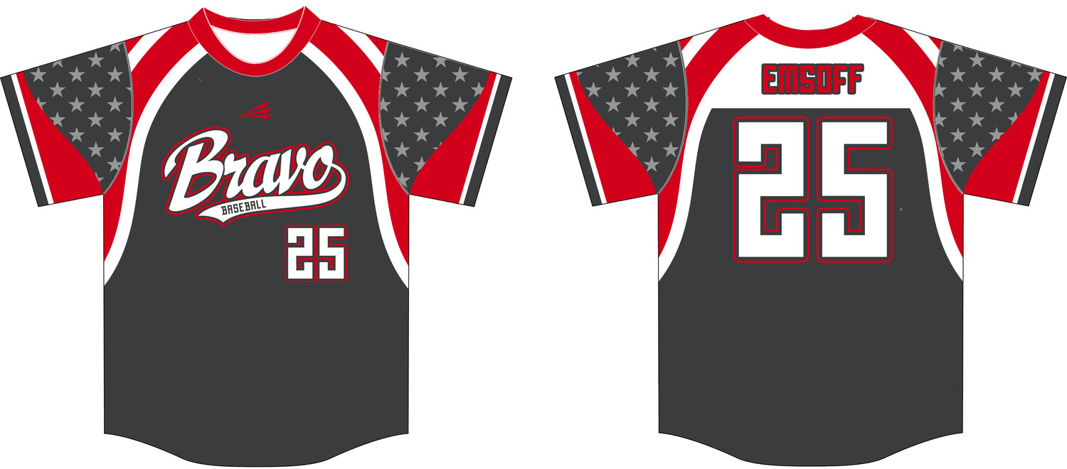 Bravo Baseball Custom HexaFlex Baseball Jersey #J6b