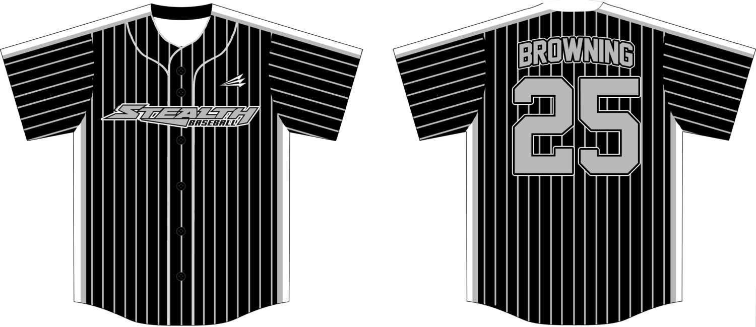 Stealth Custom HexaFlex Baseball Jersey #J1
